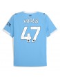 Moške Nogometnih dresov Manchester City Phil Foden #47 Domači 2025-26 Kratki rokavi